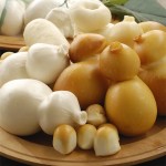 Scamorza di bufala bianca e affumicata