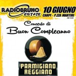 A Carpi questa sera festa col Parmigiano Reggiano
