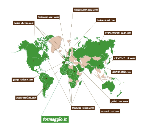 mappa formaggioit