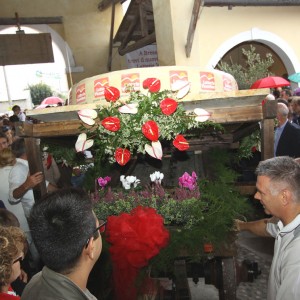 Latterie Vicentine replica la forma gigante da 1000 kg e la dedica alla transumanza