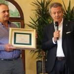 Il direttore di Lattebusche, Antonio Bortoli con il casaro Dimitri Biasuz