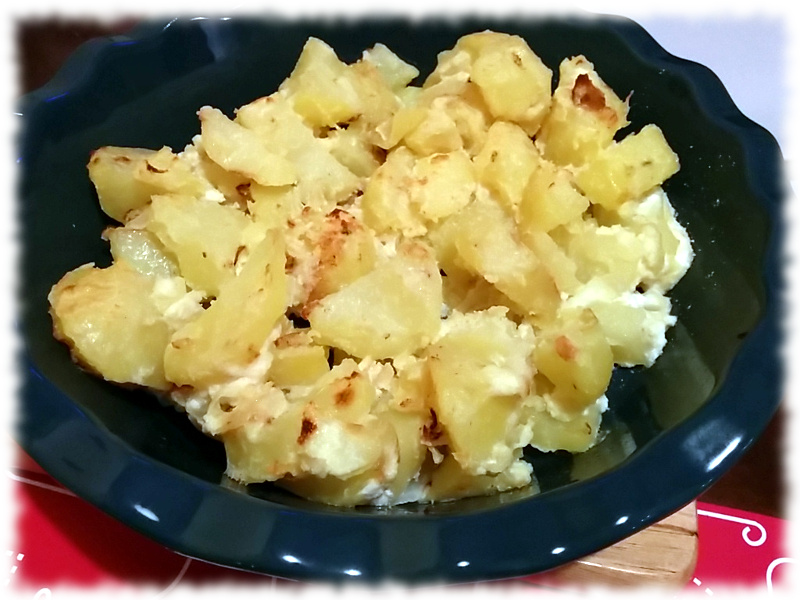 La Robiola, come usarla per condire le patate gratinate