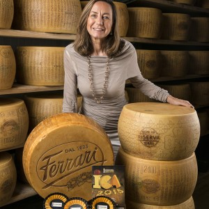 Al Grana Padano Riserva Ferrari una Medaglia D’oro al Cheese Award di Nantwich